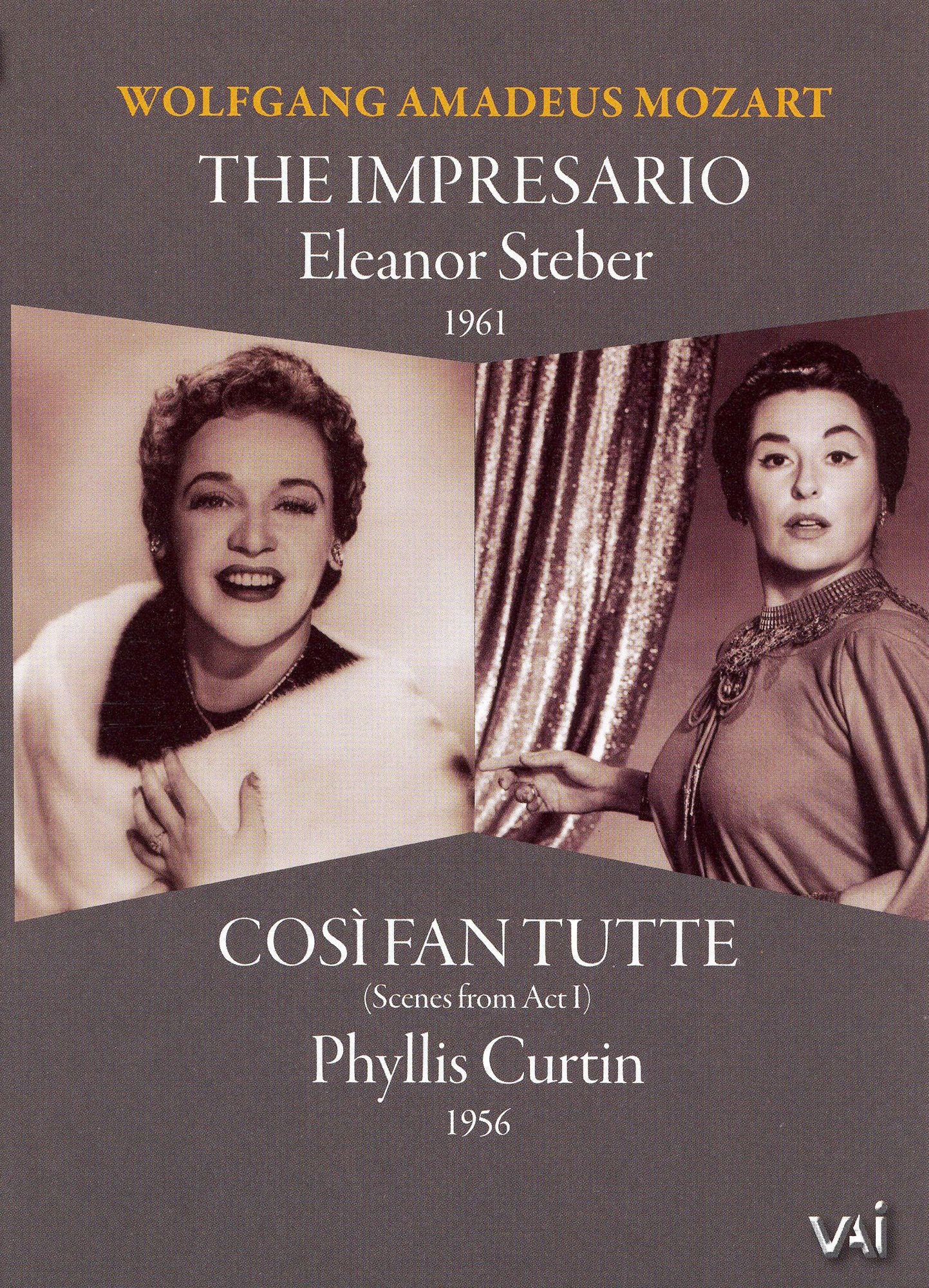 The Impresario/Scenes From Cosi Fan Tutte