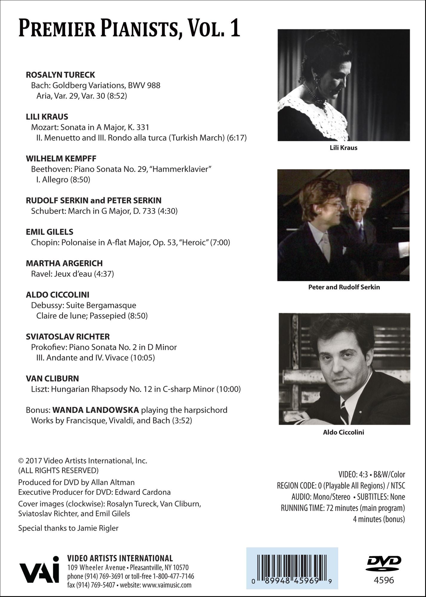 Premier Pianists 1