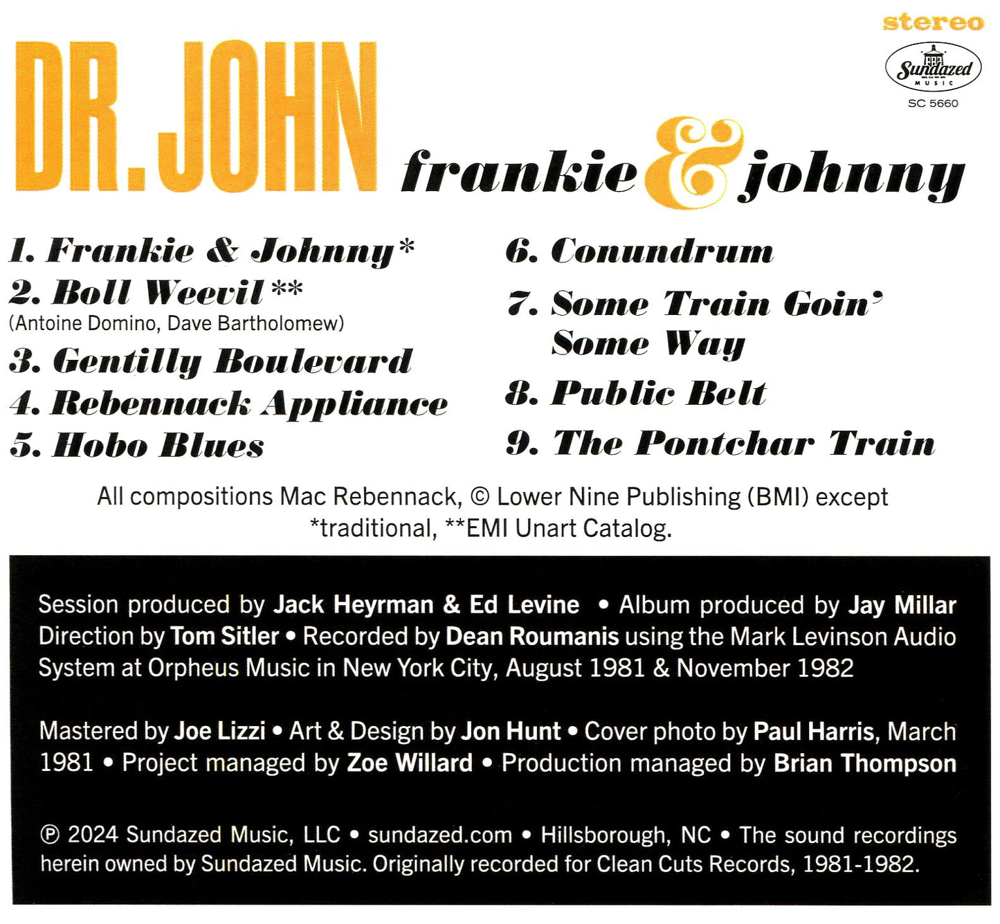 Frankie & Johnny (Dr John)