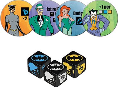 Batman The Animated Series Dice Game