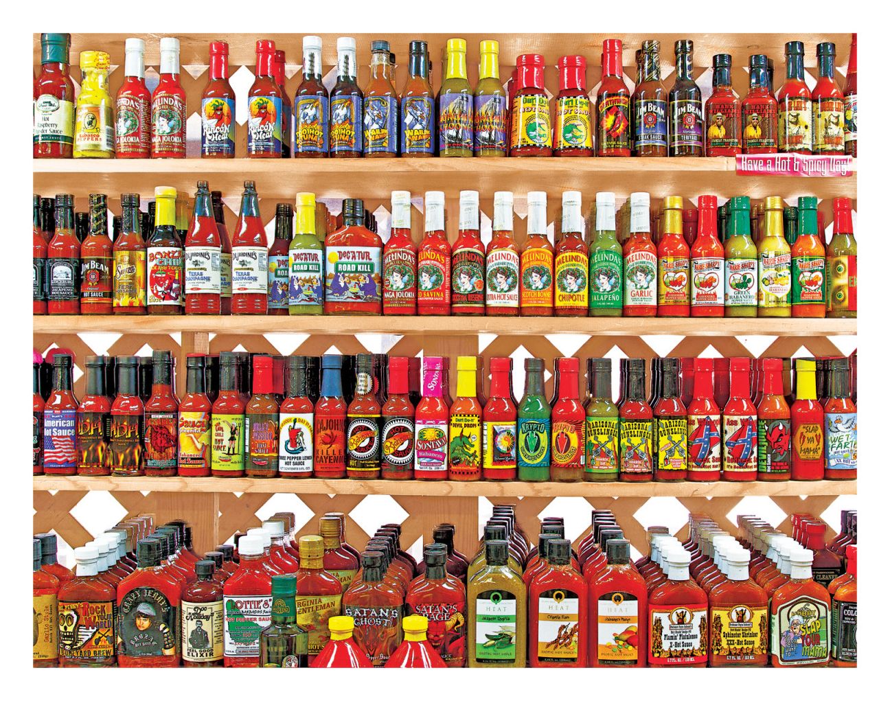 Spicy, Hot! 500 Piece Puzzle