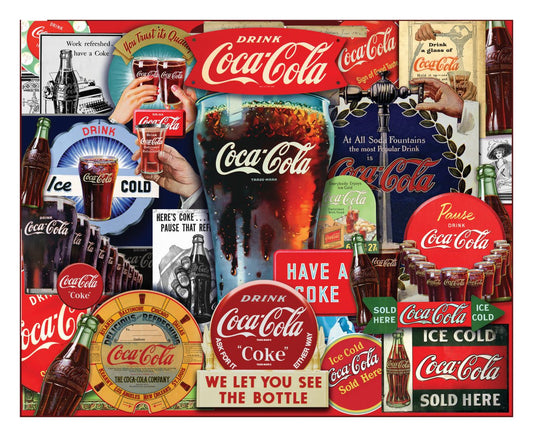 Coca-Cola Decades of Tradition 1000 Piece Jigsaw Puzzle