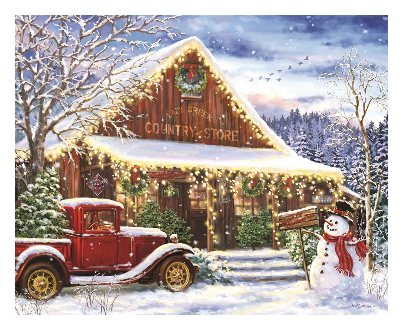 Winter Retreat 1000 Piece Jigsaw Puzzle