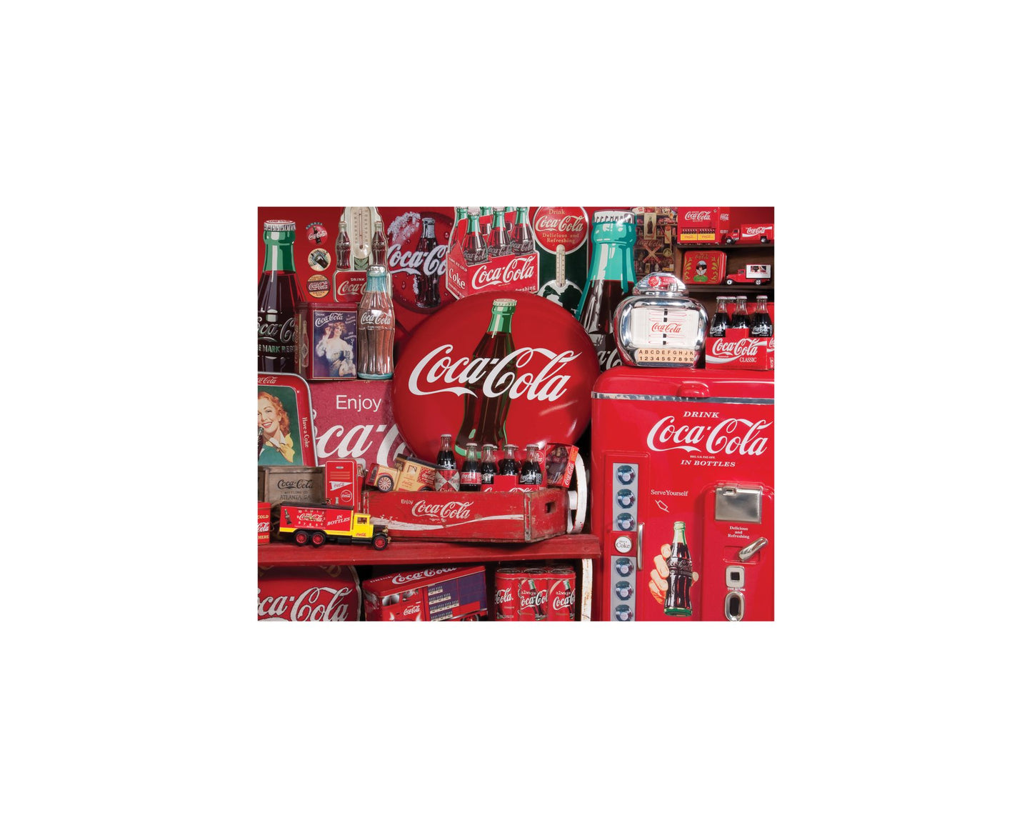 Springbok Puzzles 33-15494 Coca-Cola Memories, 1500 Piece Jigsaw Puzzle