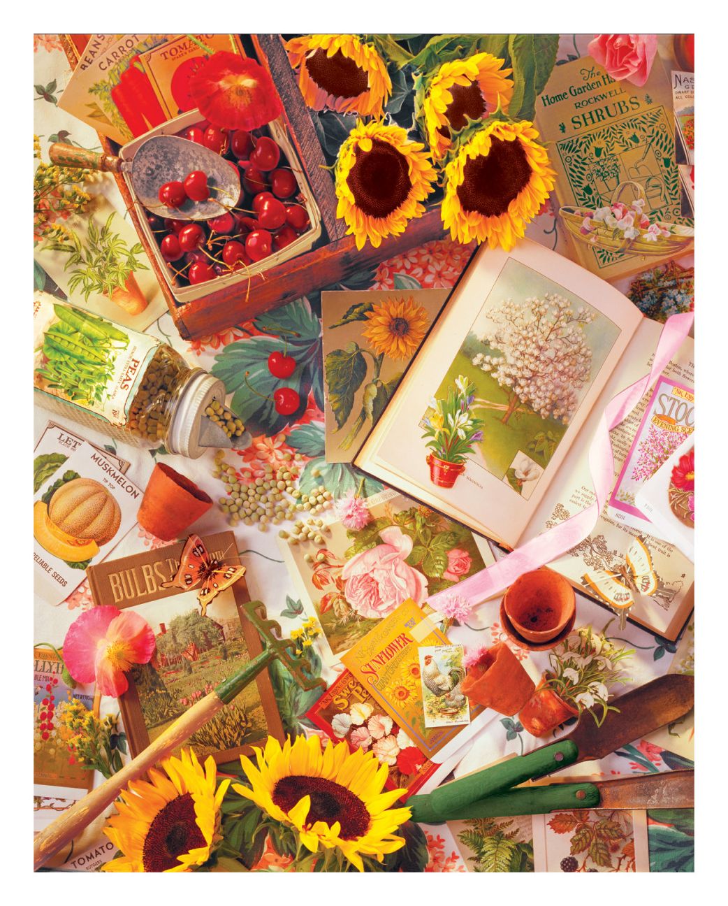 Springbok Puzzles 33-15495 Garden Beginnings, 1500 Piece Jigsaw Puzzle
