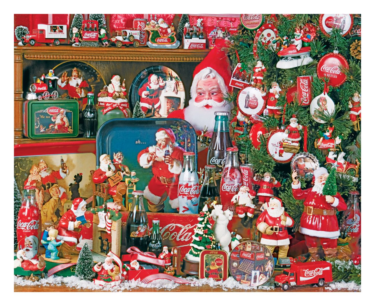 Coca-Cola Christmas 1500 Piece Jigsaw Puzzle