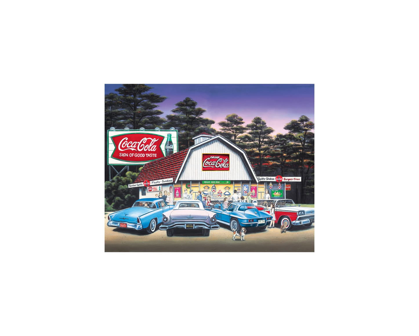 Night on the Town 1500 Piece Jigsaw Puzzle