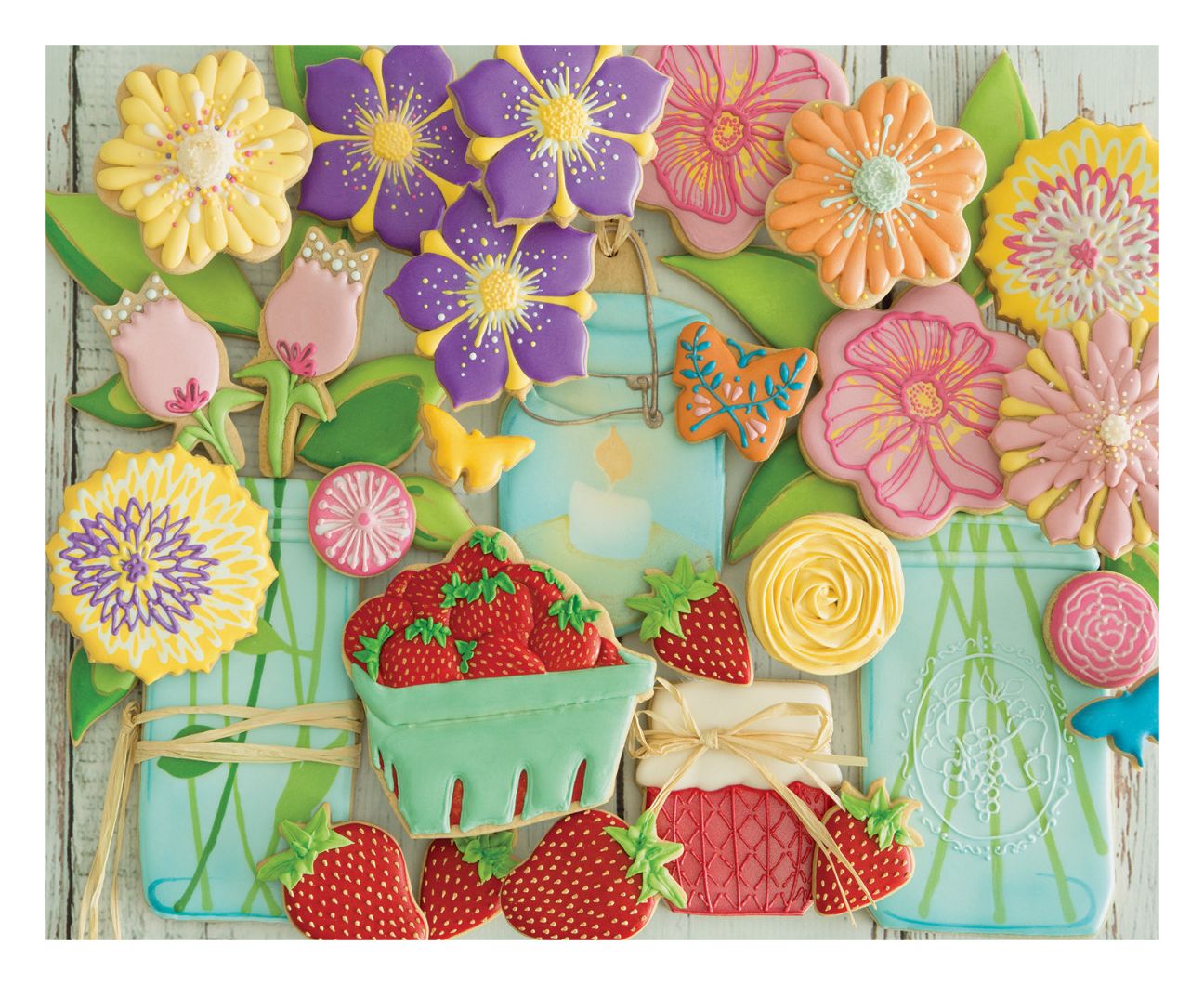 Spring Cookies 2000 Piece Jigsaw Puzzle