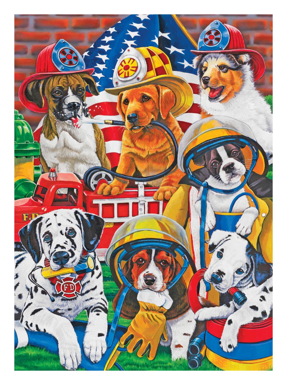 Springbok Puzzles 33-30504 Rescue Heroes, 60 Piece Jigsaw Puzzle