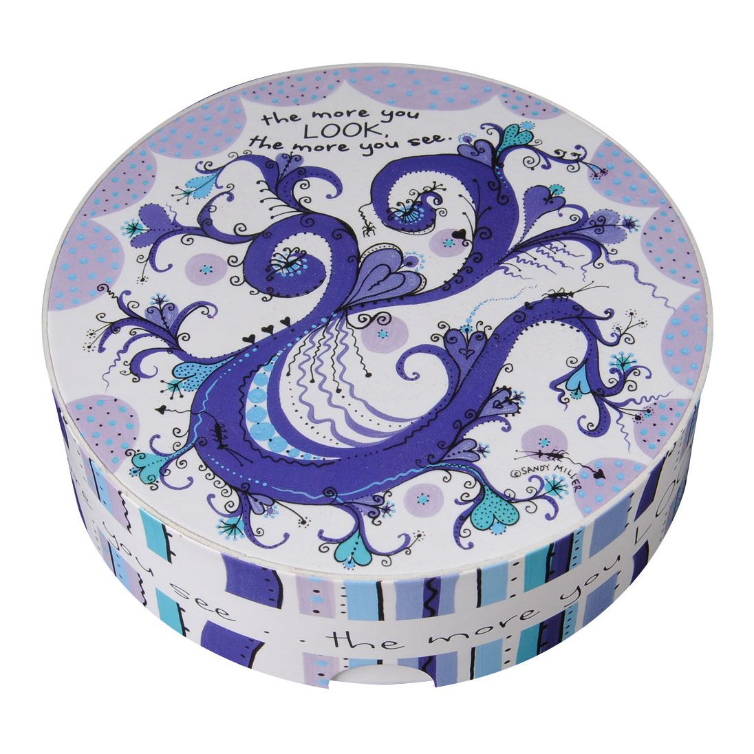 Springbok Puzzles 33-40508 The More You Look - Inspiration Thingies, 60 Piece Round Jigsaw Puzzle