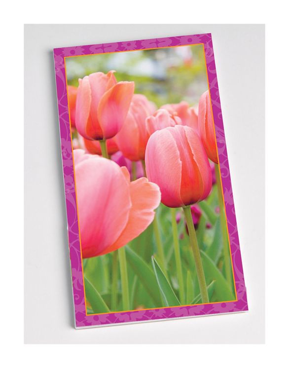 Tulips Bridge Score Pads Bridge Playing Cards Accessory
