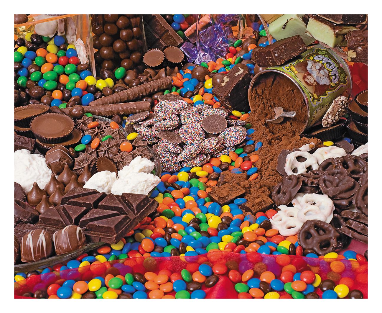 Springbok Puzzles 33-70506 Chocolate Sensation, 400 Piece Jigsaw Puzzle