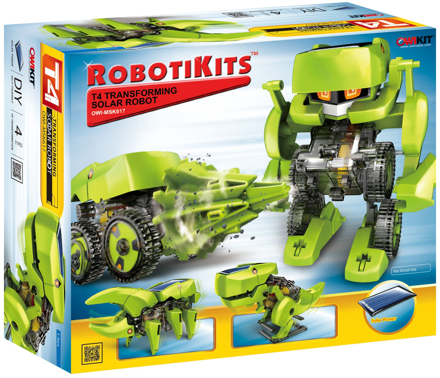 OWI RobotiKits - T4 Transforming Solar Robot