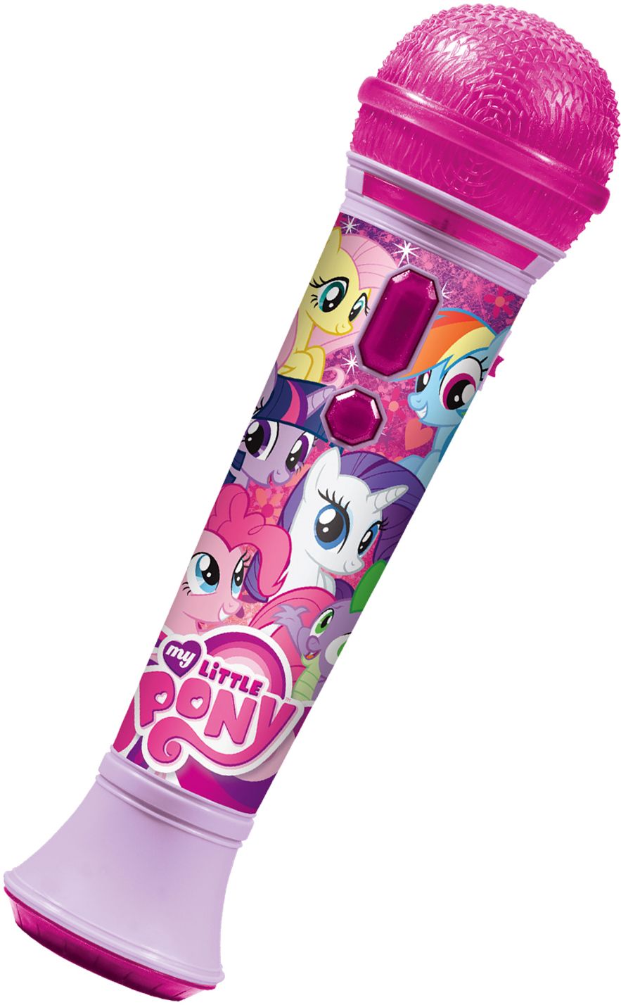Kiddesigns ML-080.12EMV1 My Little Pony Sing Along Microphone with Built-in Music and MP3 Line-in Feature