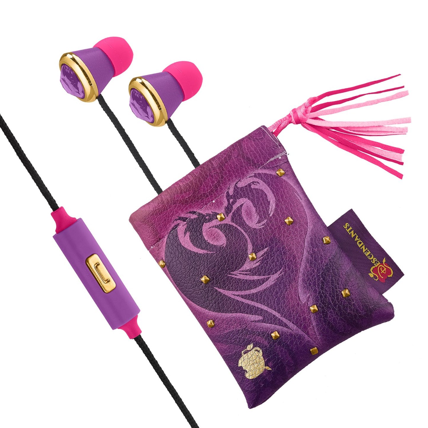 Kiddesigns DE-M16.FX Descendants Earbuds with Pouch