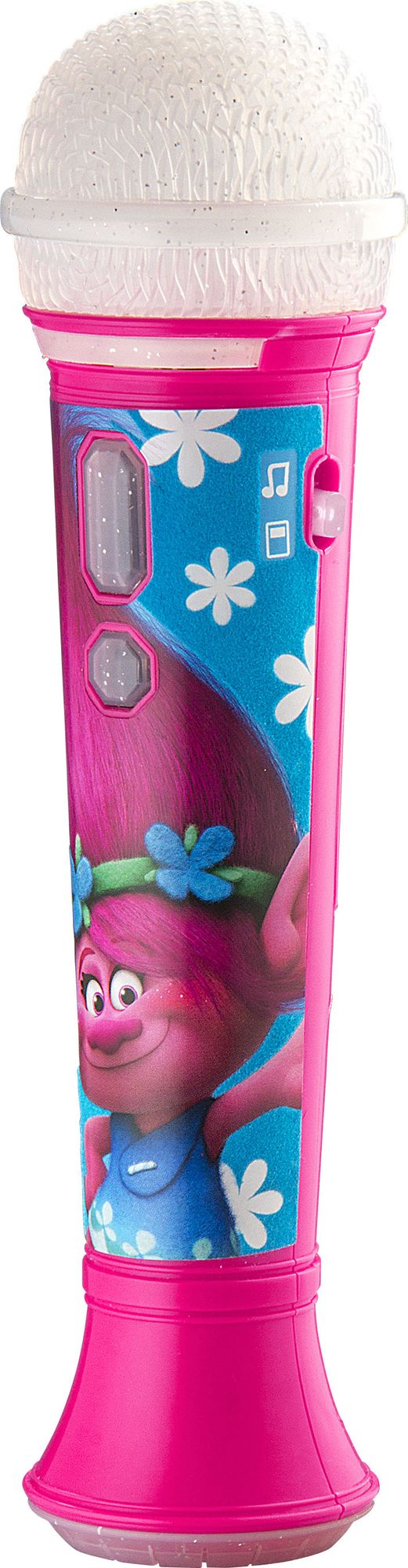 Kiddesigns TR-070.EM Trolls Sing Along Microphone with Built-in Music and MP3 Line-in Feature