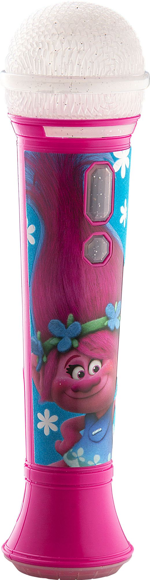 Kiddesigns TR-070.EM Trolls Sing Along Microphone with Built-in Music and MP3 Line-in Feature