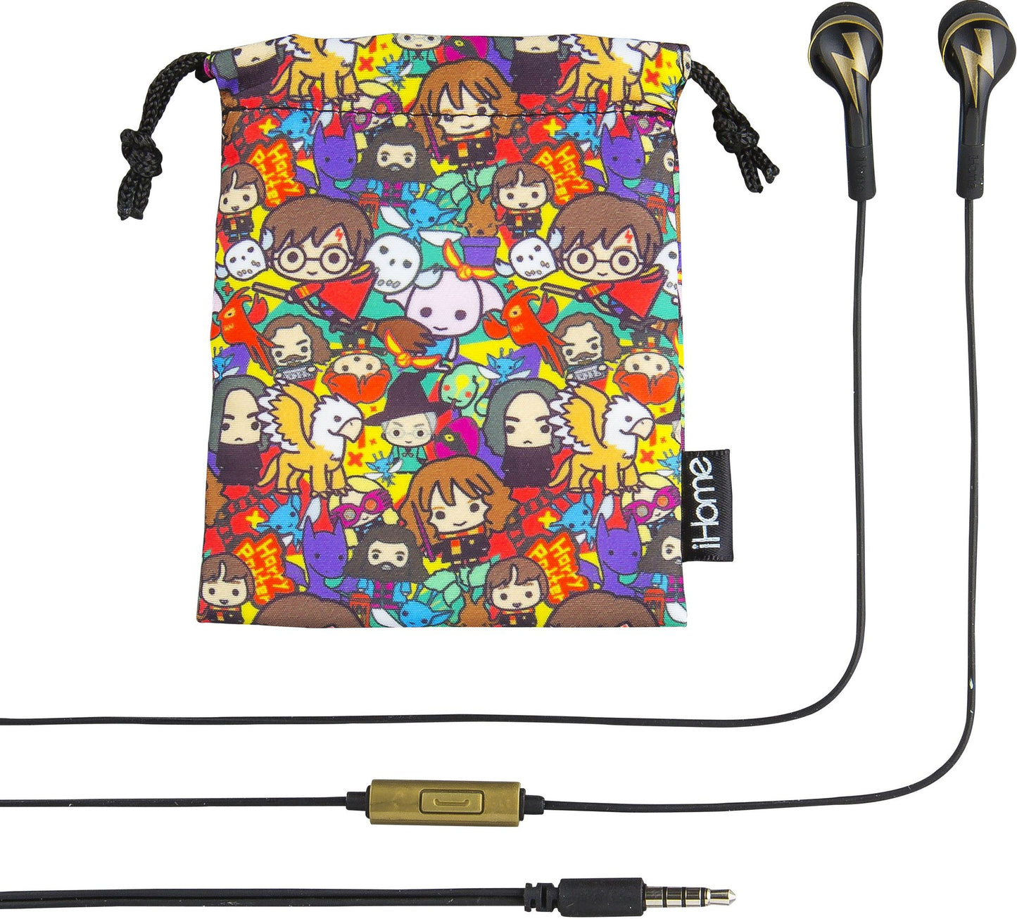 KIDDesigns RI-M15HP.FXV7 Harry Potter Co Brand Earbuds with in-line microphone
