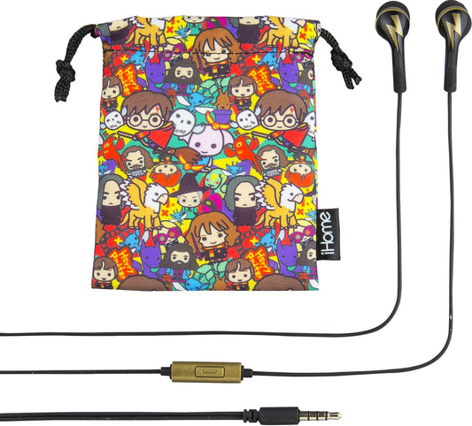 KIDDesigns RI-M15HP.FXV7 Harry Potter Co Brand Earbuds with in-line microphone