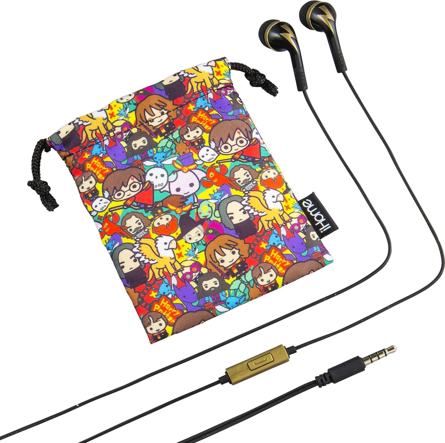 KIDDesigns RI-M15HP.FXV7 Harry Potter Co Brand Earbuds with in-line microphone