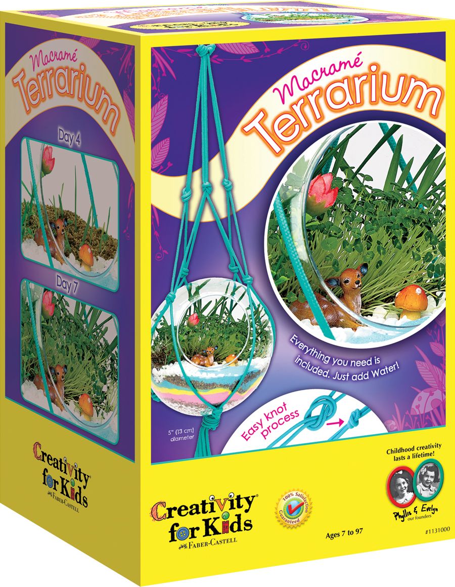Macrame Terrarium
