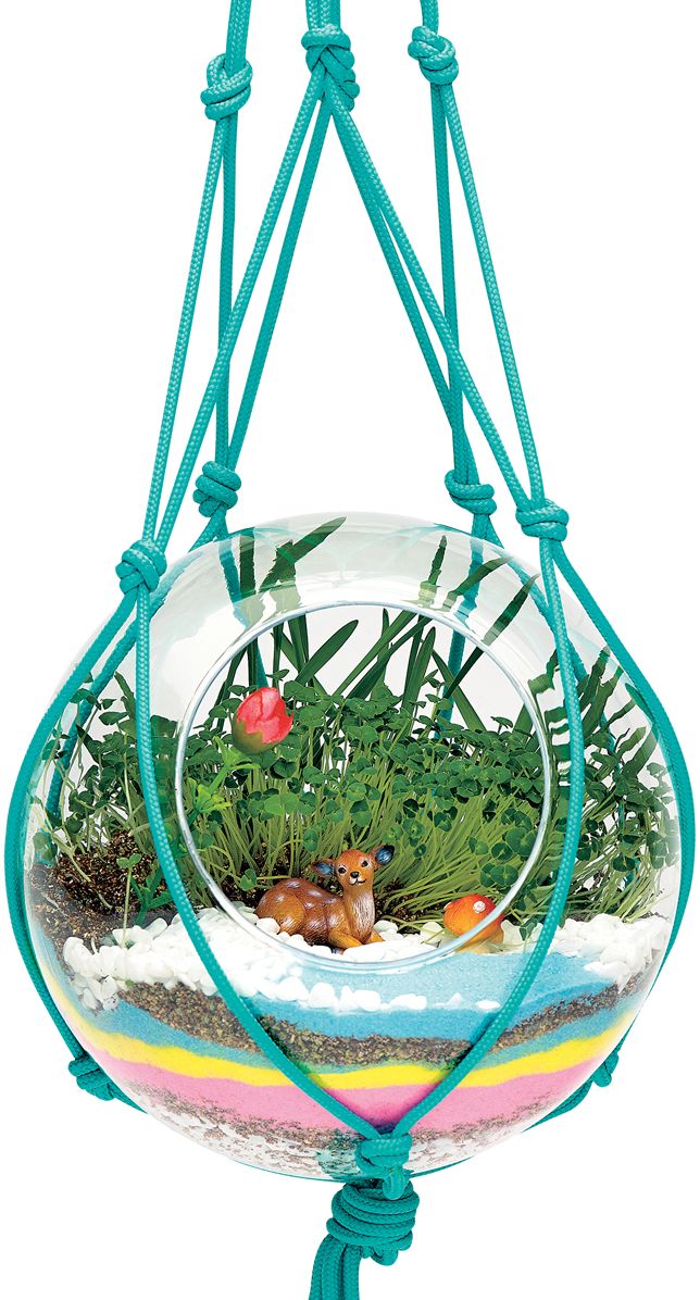 Macrame Terrarium