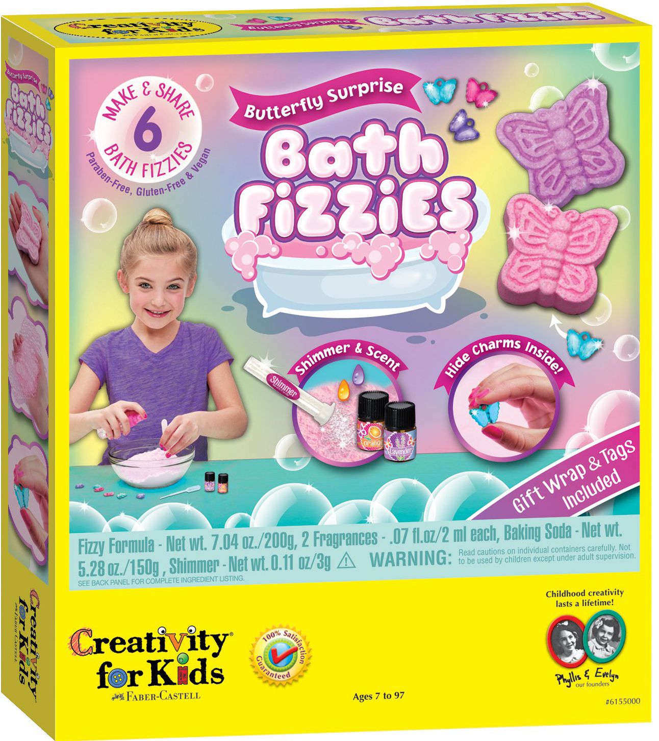 Butterfly Surprise Bath Fizzies