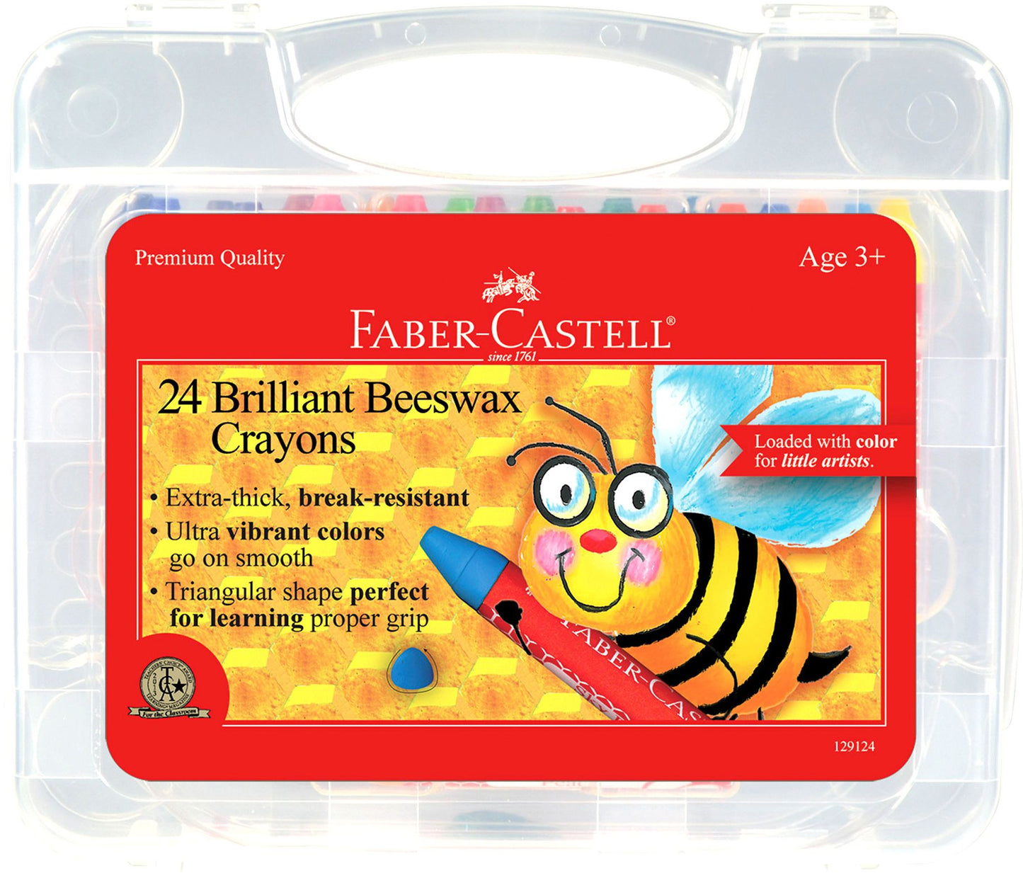 Set of 24 Beeswax Crayons