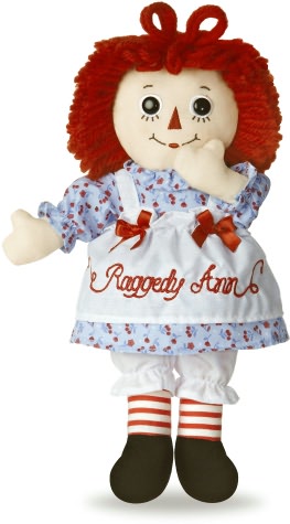 12 inch Classic Raggedy Ann Doll