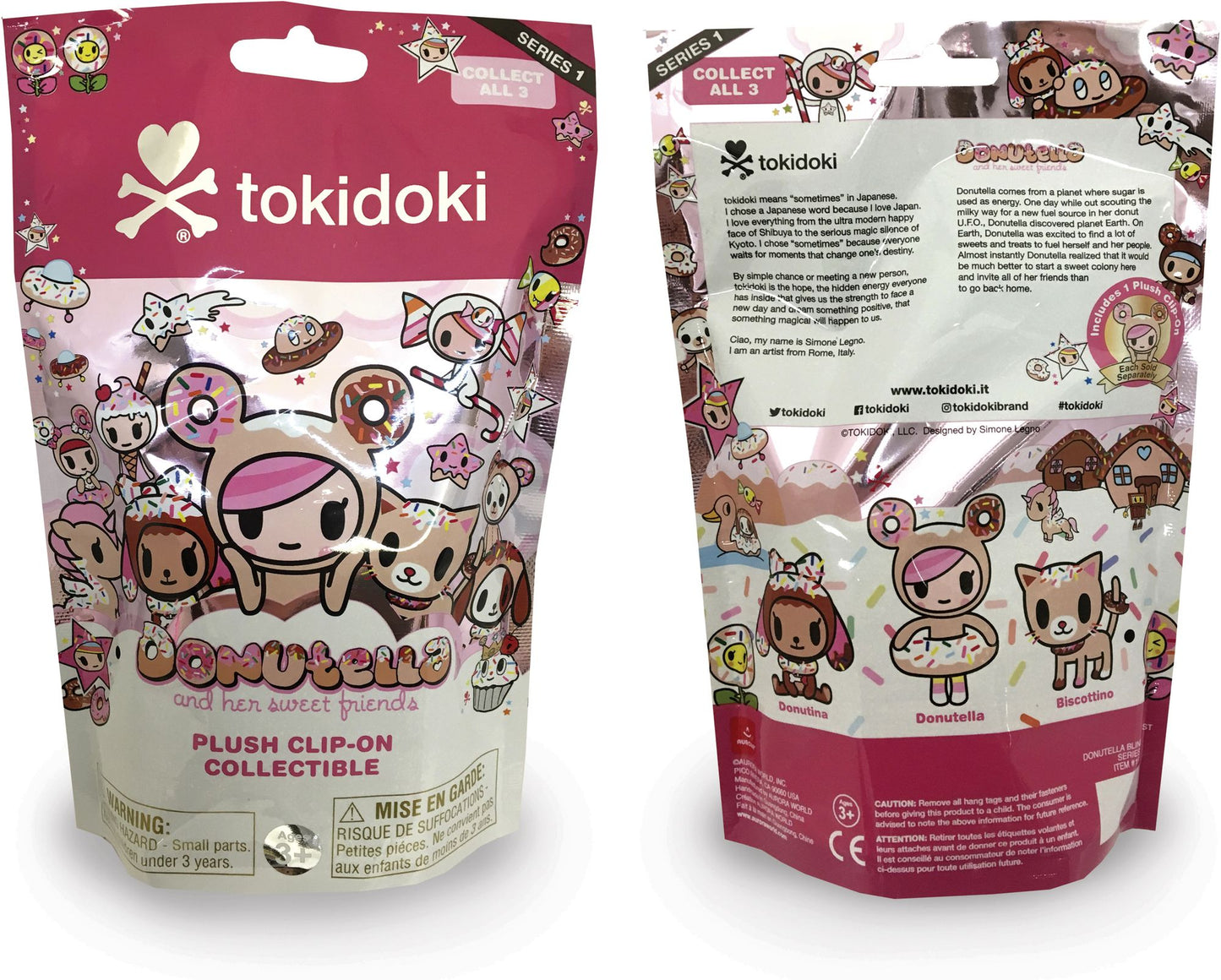 Donutella Keychain Blind Bag Asst