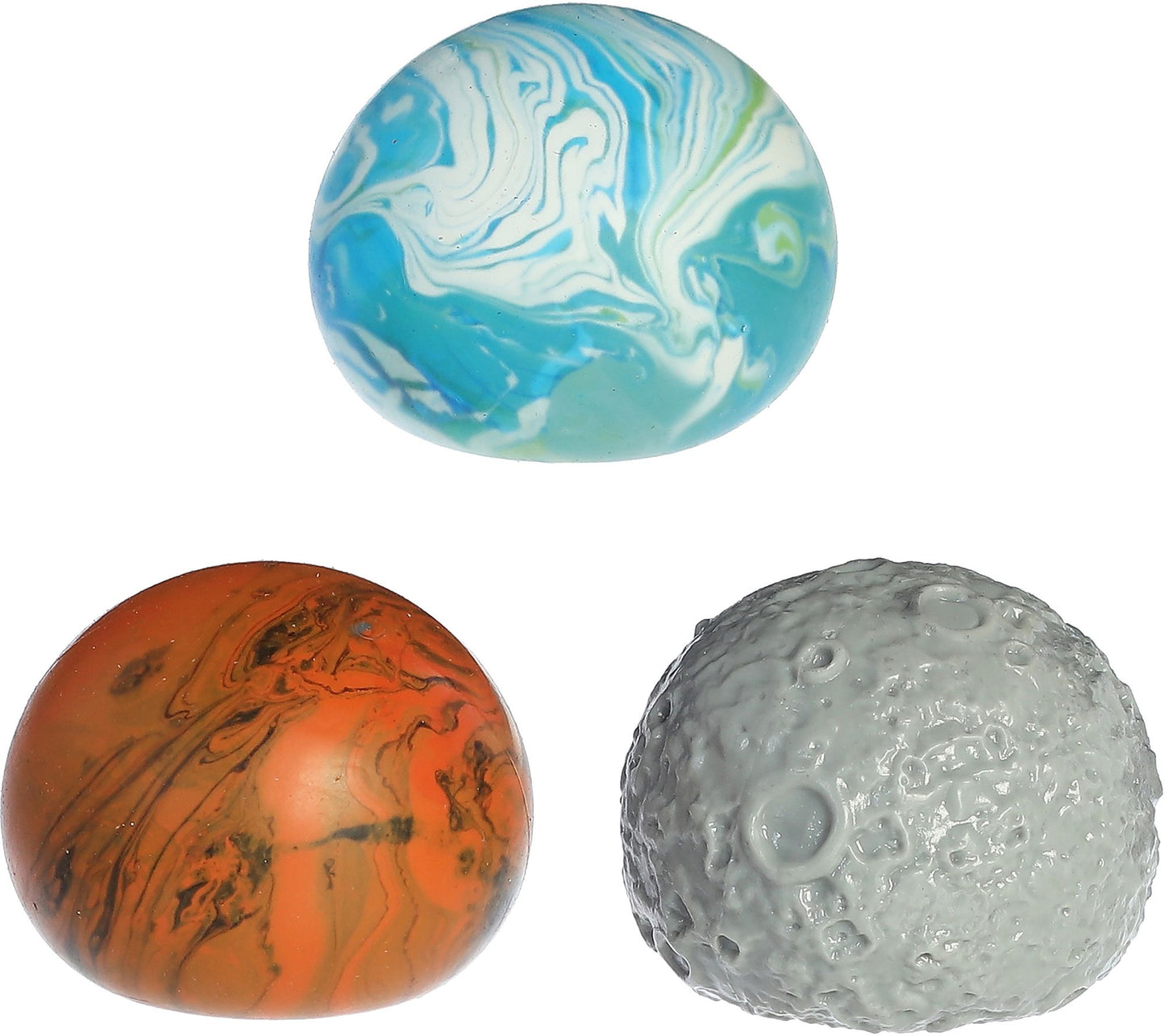 EARTH MOON AND MARS BALLS