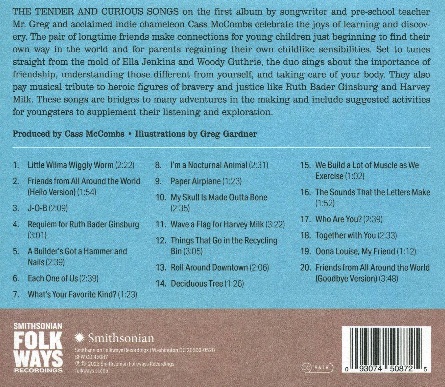 Mr. Greg & Cass Mccombs Sing & Play New Folk Songs