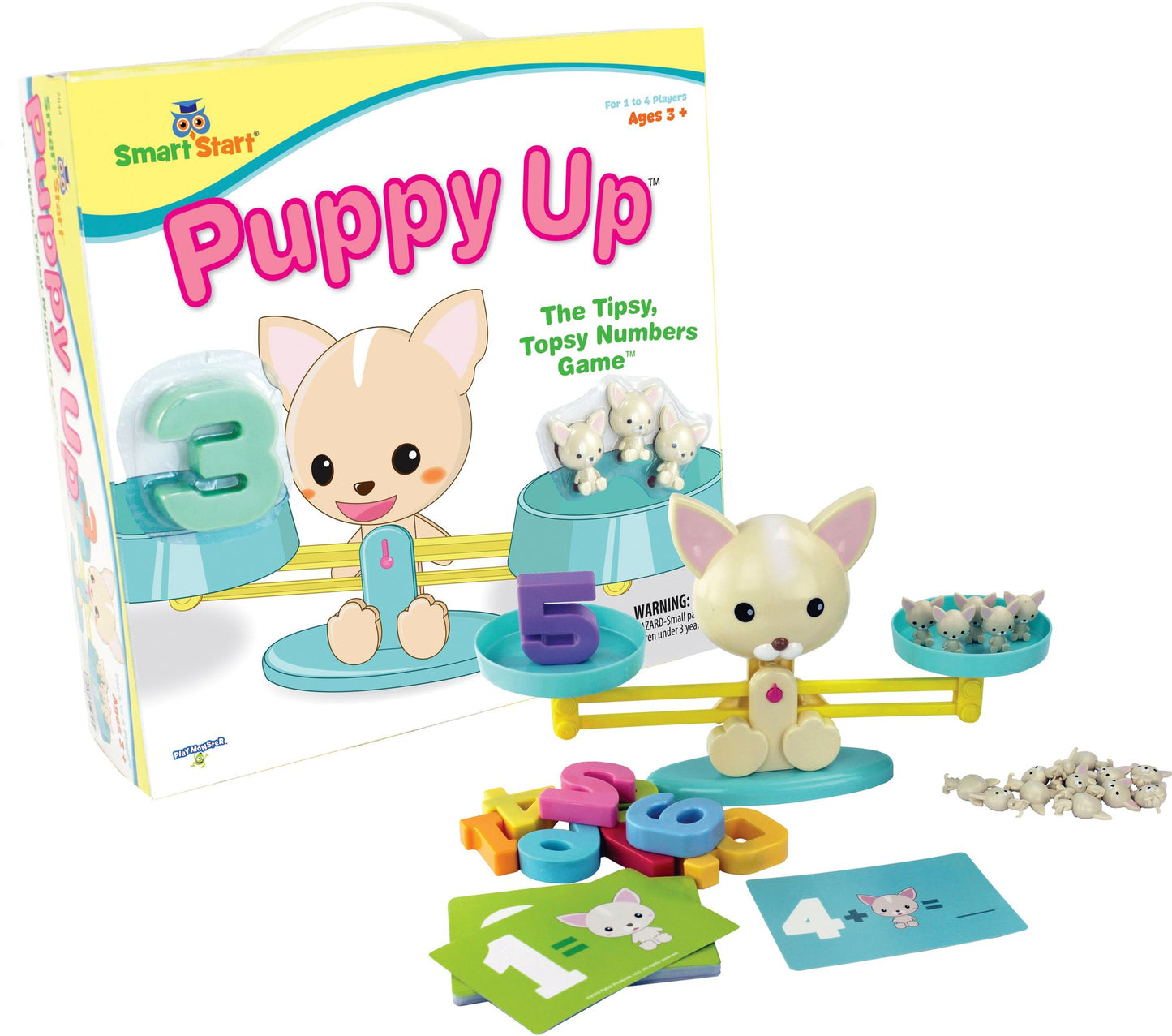 Puppy Up - The Tipsy, Topsy Numbers Game