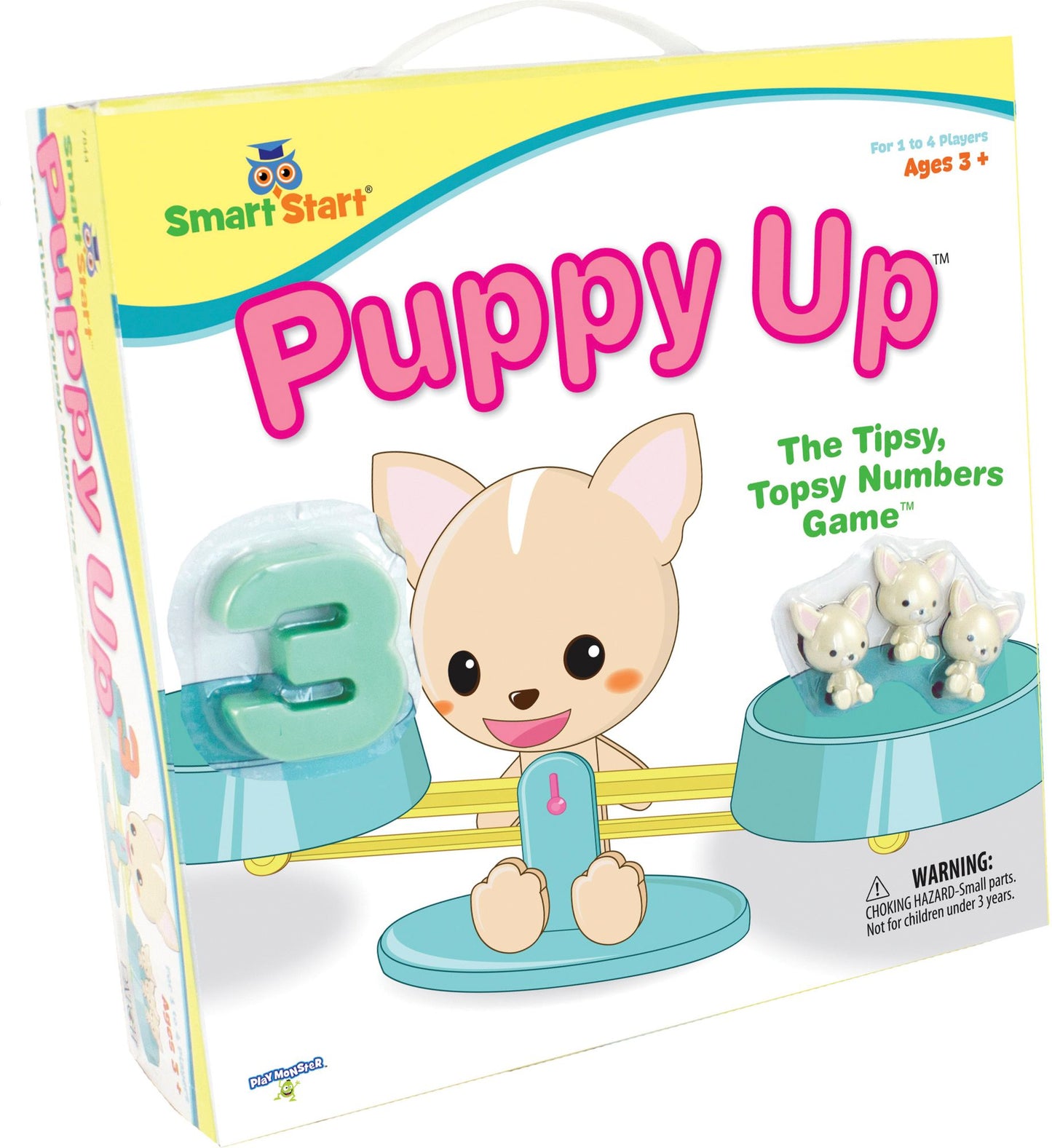 Puppy Up - The Tipsy, Topsy Numbers Game