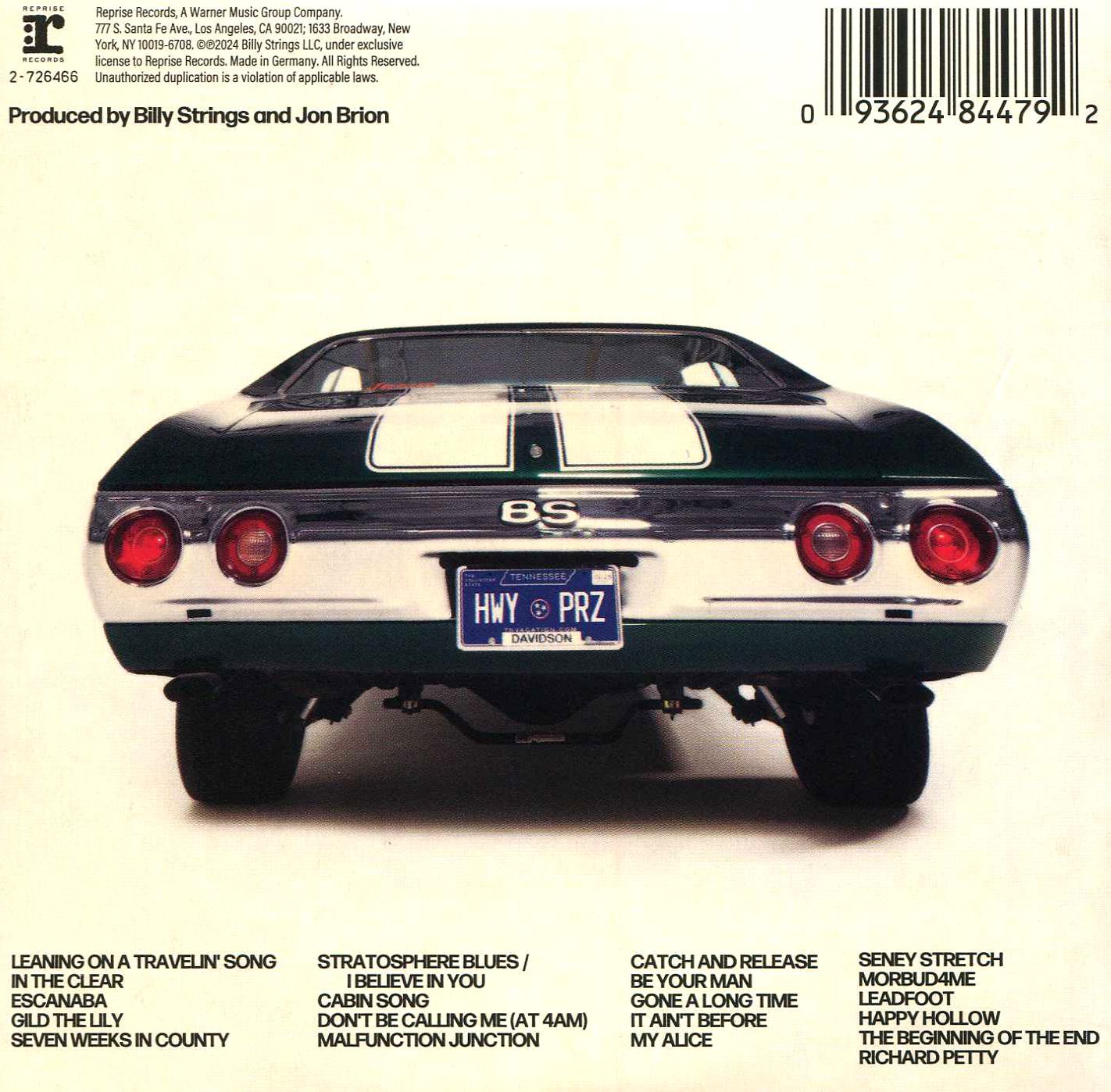 Highway Prayers (Billy Strings)