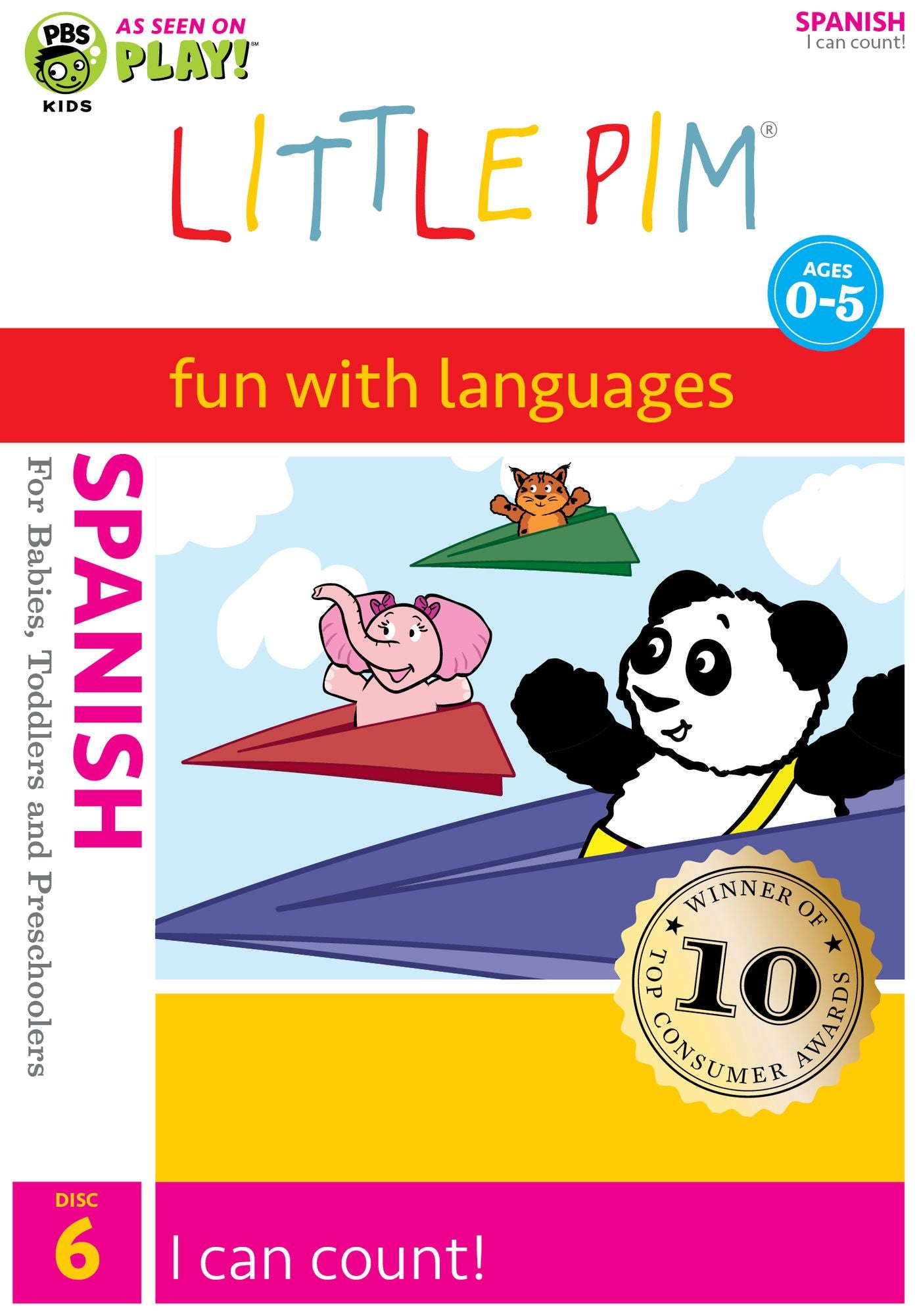 Little Pim: Spanish, Vol. 6 - I Can Count