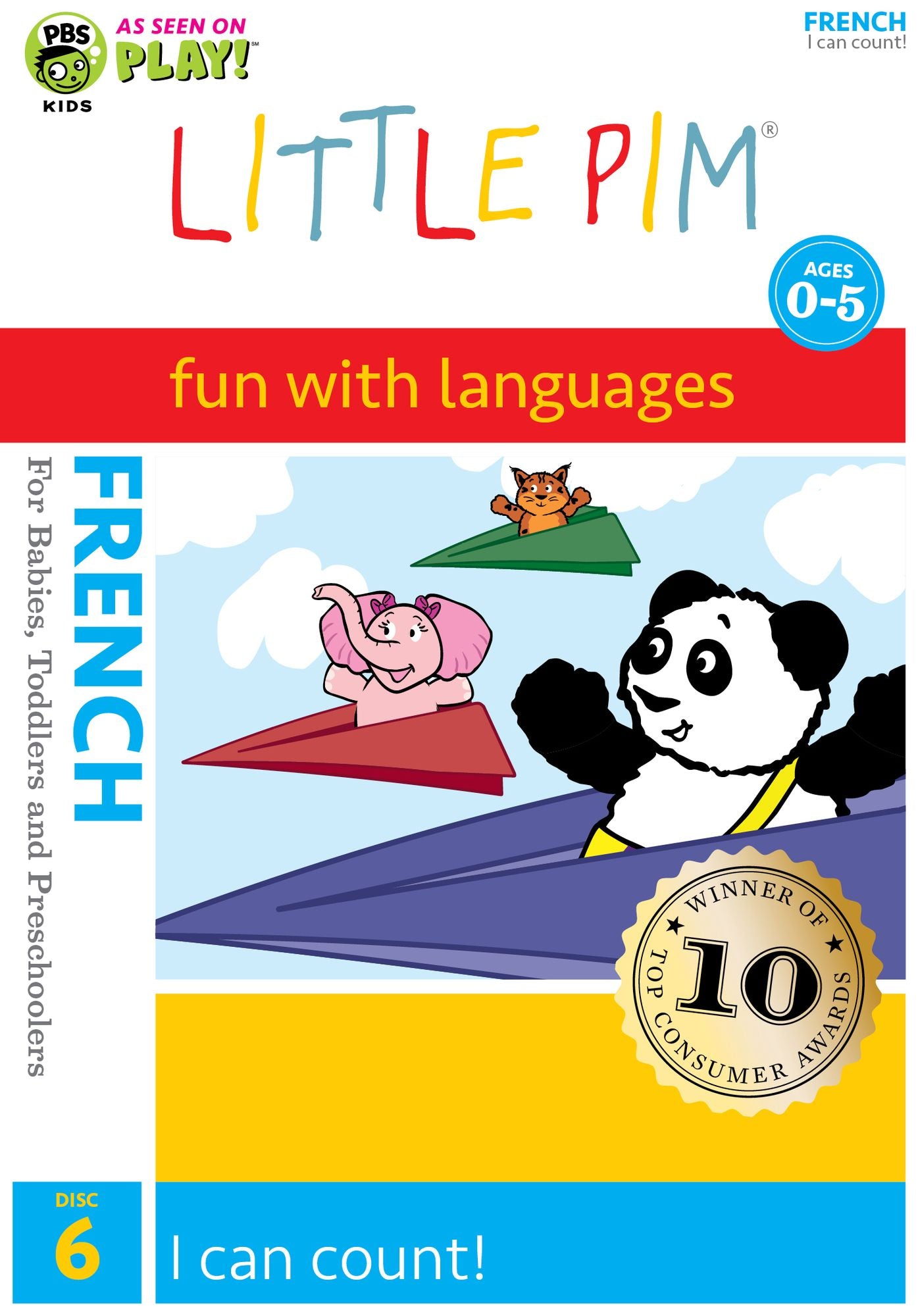 Little Pim: French, Vol. 6 - I Can Count