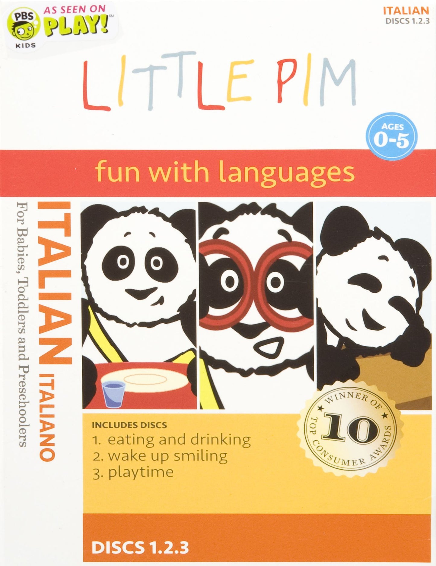 Little Pim: Italian [3 Discs]