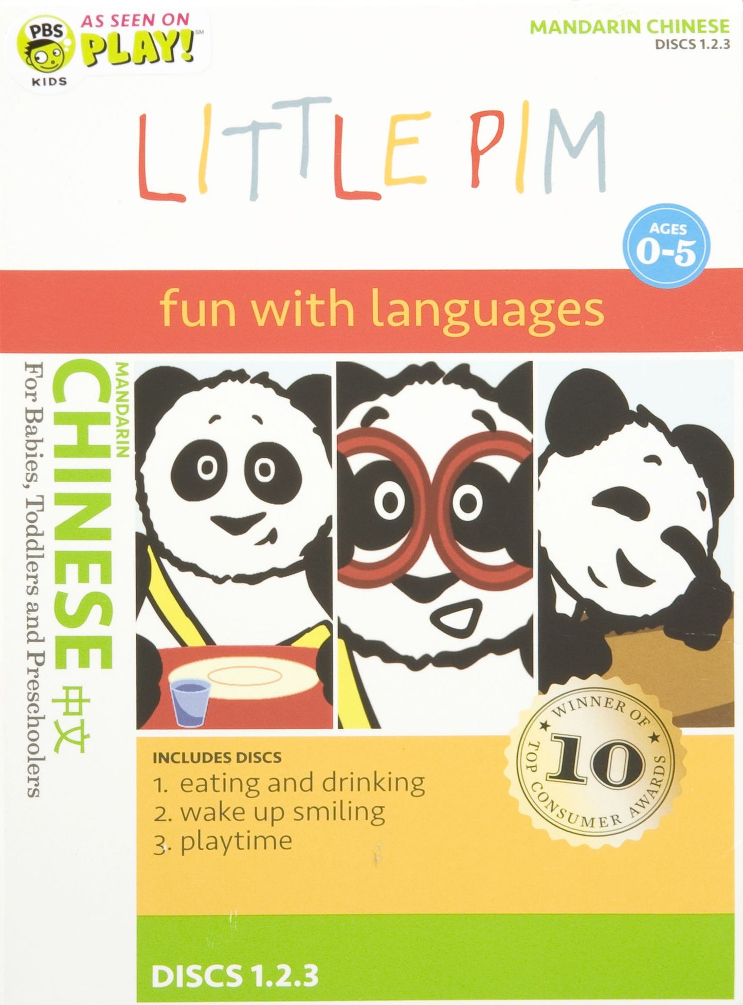 Little Pim: Chinese [3 Discs]
