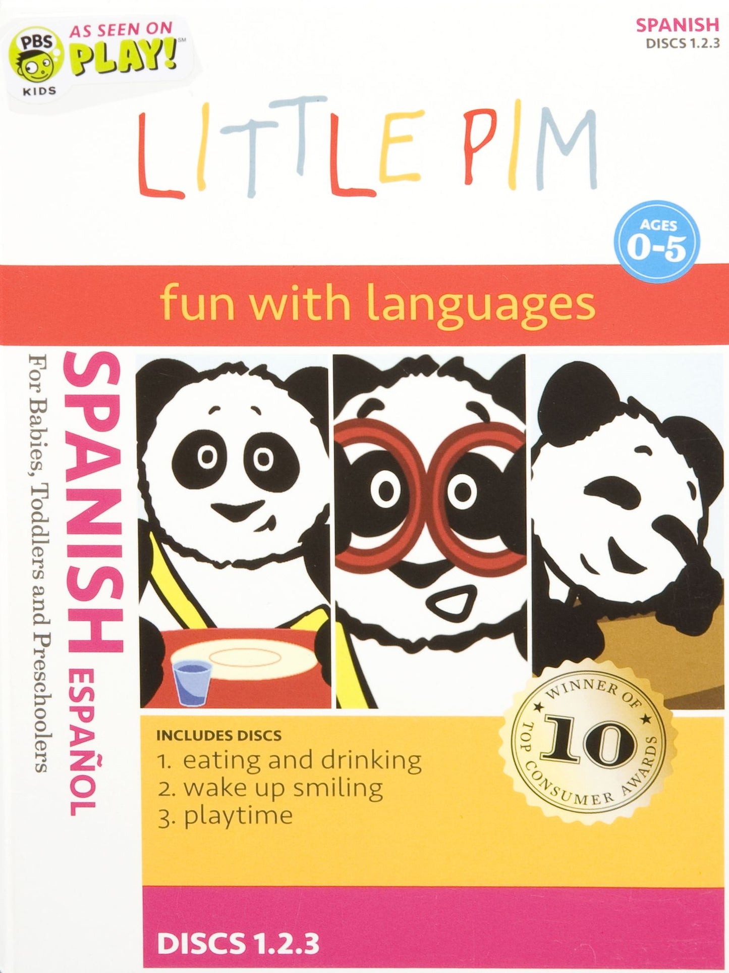 Little Pim: Spanish [3 Discs]