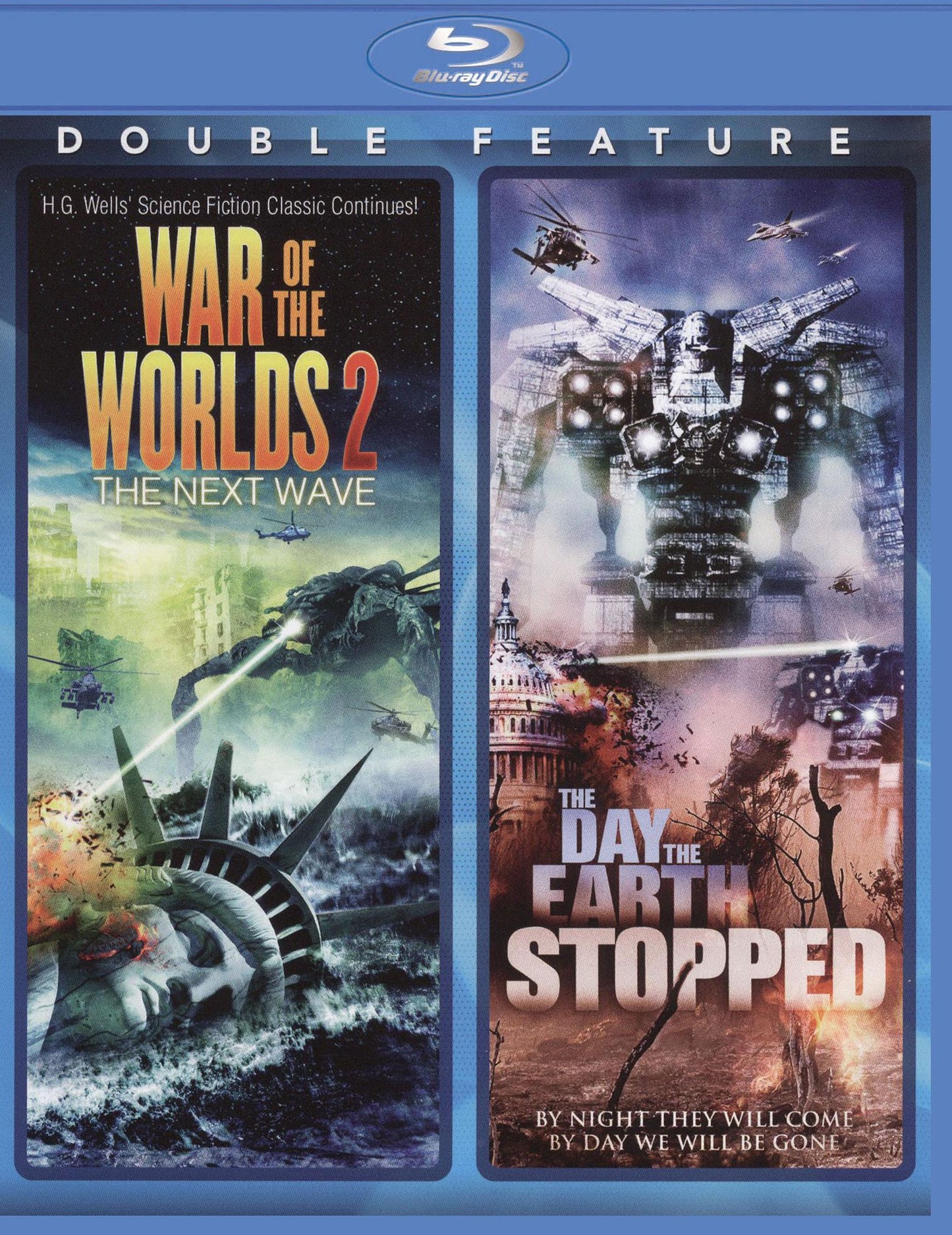 War of the Worlds 2: The Next Wave/The Day the Earth Stopped [Blu-ray]