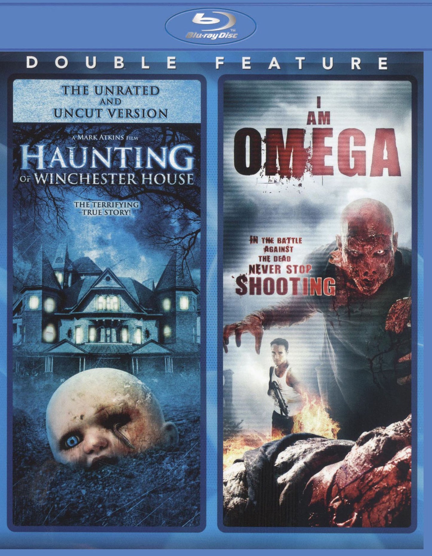 Haunting of Winchester House/I Am Omega [Blu-ray]