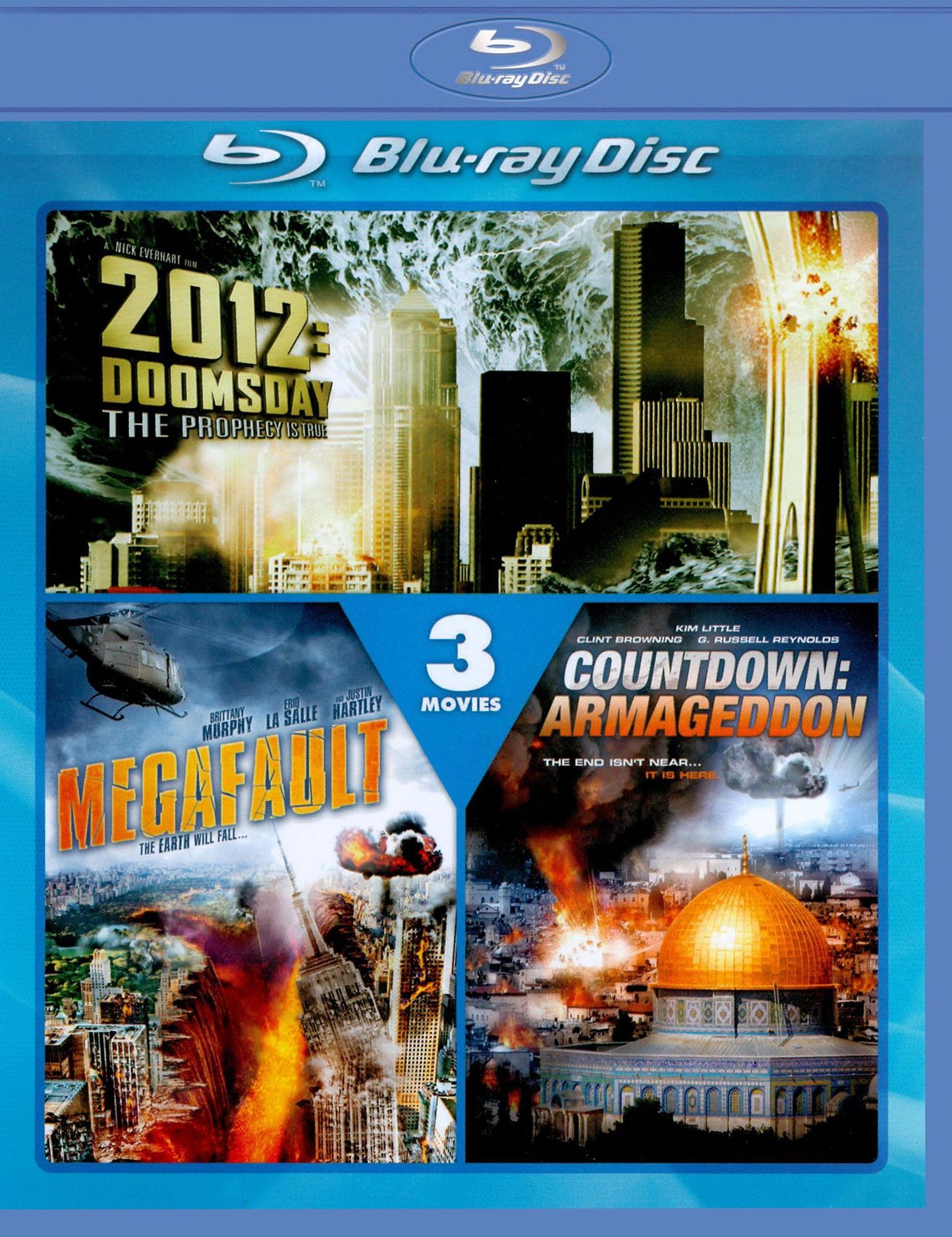 2012: Doomsday/Countdown: Armageddon/Megafault [Blu-ray]