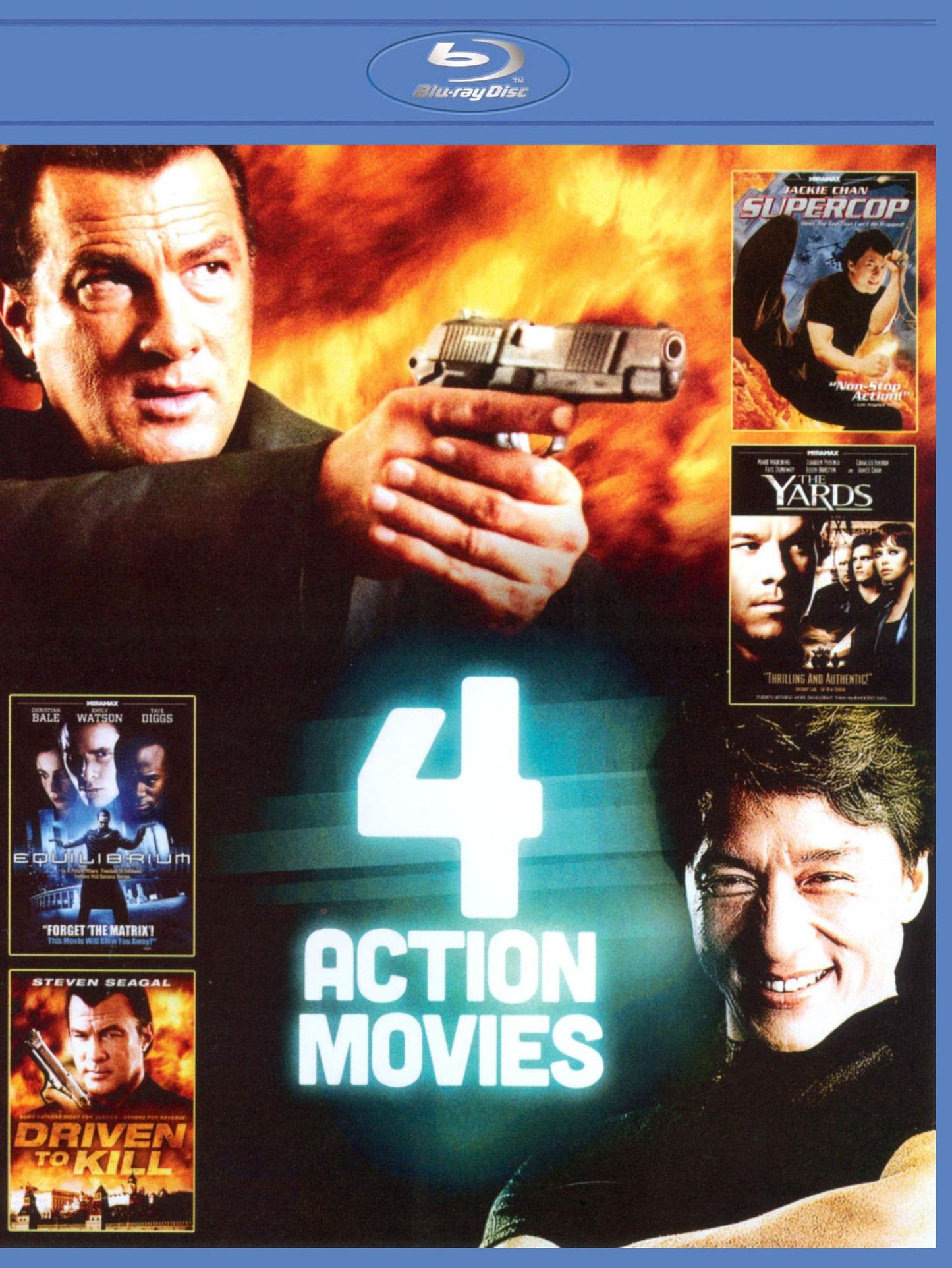 4-Film Action Pack, Vol. 4 [Blu-ray]