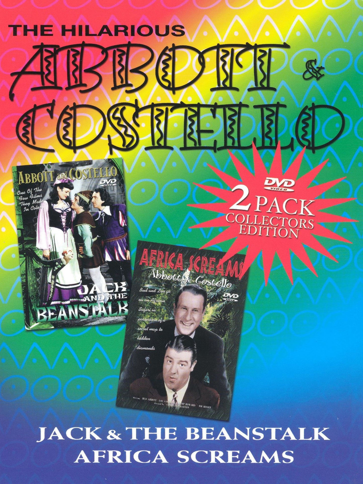 The Hilarious Abbott & Costello: Jack & the Beanstalk/Africa Screams [2 Discs]