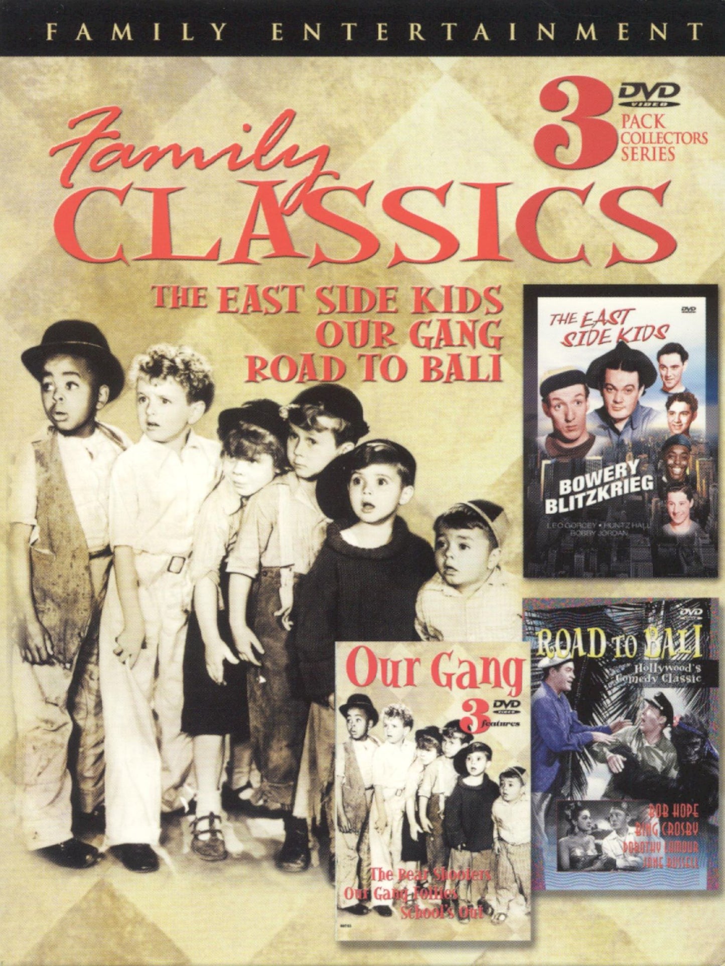 Family Classics: The East Side Kids/Our Gang/The Road to Bali [3 Discs]