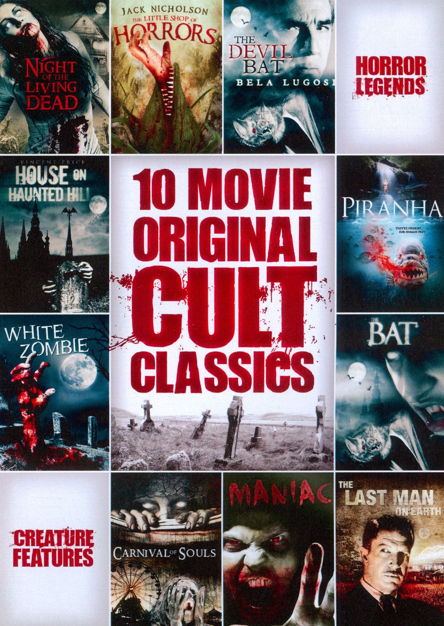 10 Movie Original Cult Classics [2 Discs]