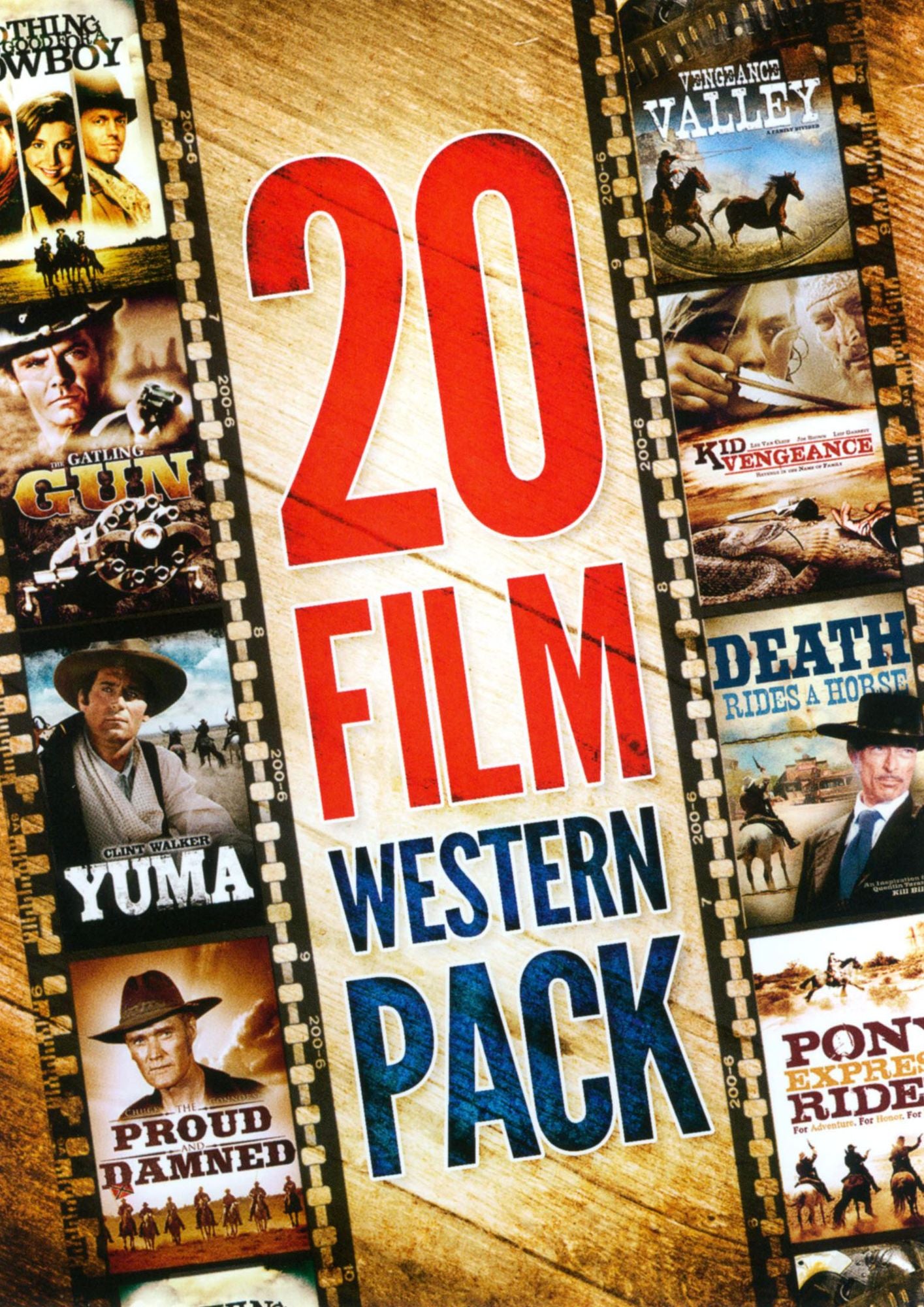 20 Film Western Pack [4 Discs]