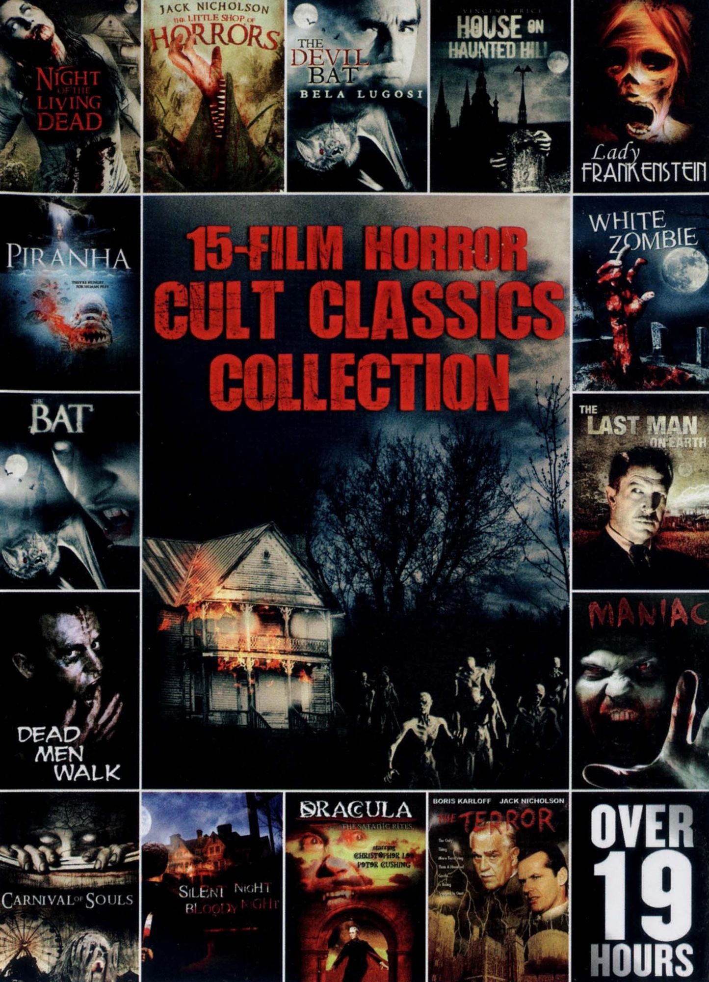 15-Film Horror Cult Classics Collection [3 Discs]
