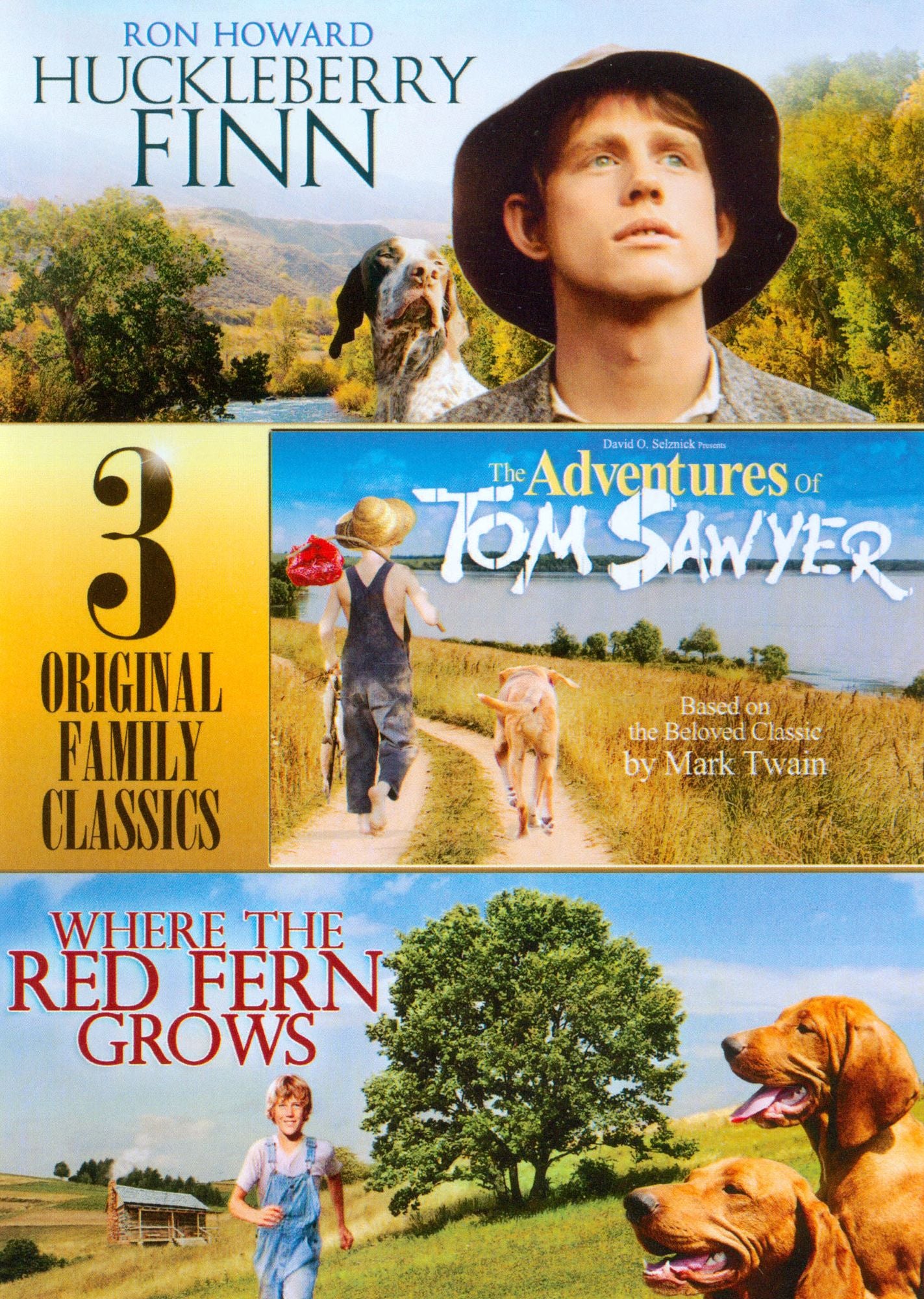 Huckleberry Finn/The Adventures of Tom Sawyer/Where the Red Fern Grows